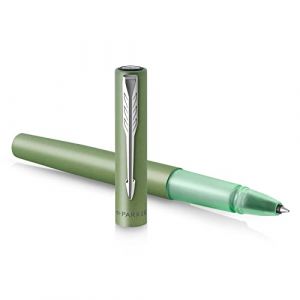 Parker Vector XL vert métallisé C.C. stylo roller F