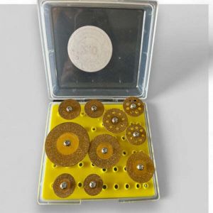 ?Bo&icirc;te de 10 Mini Disques Diamant&eacute;s Or &ndash; D&eacute;coupe Pr&eacute;cise Carrelage & Fa&iuml;ence