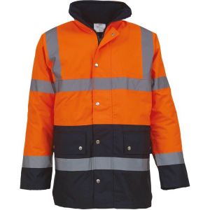 Yoko Veste de sécurité bicolore haute visibilité GO/RT 3279 Jaune / Marine XXL