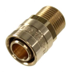 Anjou connectique Raccord PER &agrave; glissement &Oslash;20 - M&acirc;le 3/4""(20/27)