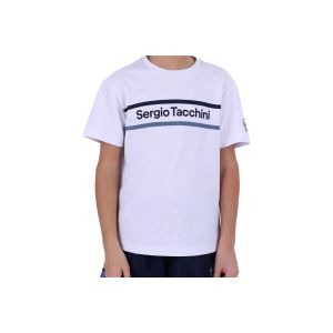 Sergio Tacchini T-shirt enfant T-SHIRT ENFANT MIKKO BLANC