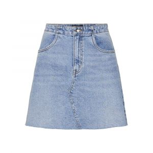 Vero Moda Jupe En Jean Brenda Hr L Light Blue Denim / Detail Gu384