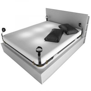 LOCKINK - Kit de Contraintes de Lit BDSM Ajustable