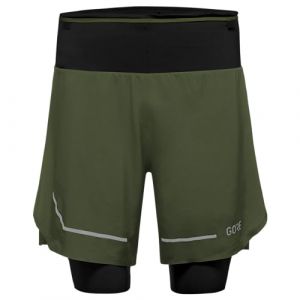 Gore Wear Gorewear Short de Course pour Homme, Ultimate 2 en 1