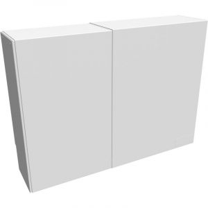 Ache nourrice plomberie ATOLE en acier Blanc - Largeur r&eacute;glable - Taille 4