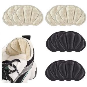 6 Pairs Coussinet Talon Coussin De Talon, Talons Chaussure Auto-Adhésif Semelles De Chaussure Protecteur De Soins Des Pieds