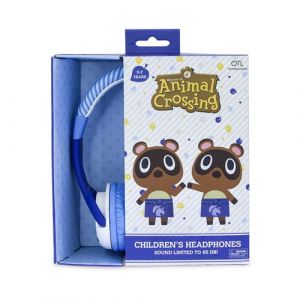 OTL Technologies Jeu éducatif et électronique Casque Kidsafe Animal Crossing Tommy et Timmy