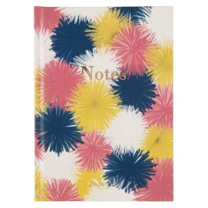 DRAEGER Paris | Carnet de Notes A5 ligné Multicolore | Couverture Rigide détails dorés | 15 x 21 cm | 129 Pages lignées | Papier certifié FSC | Pensées, Envies, projets | Idéal Bureau, Maison, école