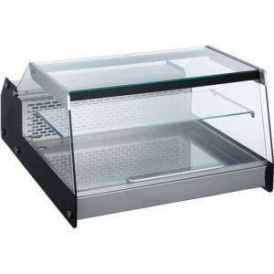 Vitrine Réfrigérée à Poser Professionnelle - 128 Litres - Combisteel - R600a - Acier inoxydable128685 685x874x419mm