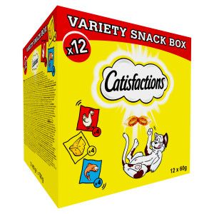 Catisfactions Cat friandises ptfrsa 12x60g