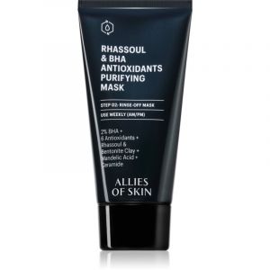 Allies of Skin Rhassoul & BHA Antioxidants Purifying Mask Gezichtsmasker