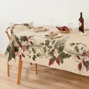 Muaré Nappe Anti-Taches Christmas 300 x 155 cm