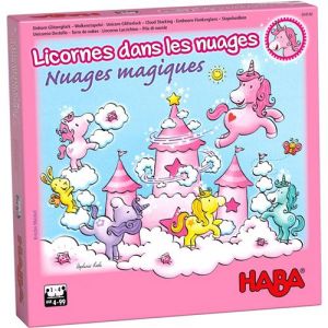 Haba Jeu de société Licornes dans les nuages Nuages magiques