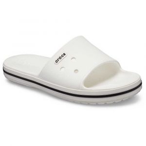 Image de Crocs Tongs Crocband Iii Slide - White / Black - EU 43-44