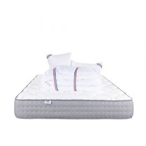 Ensemble Matelas Zen 140x200 Cm + 2 Oreillers + Couette