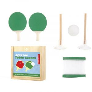 Kikkerland Jeu de Mini Ping-Pong de table