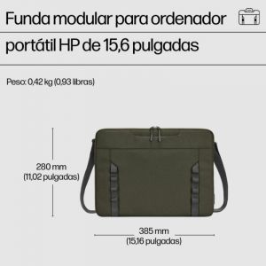 HP Funda modulable pour ordinateur portable 15,6" Monocromo Résistante à l'eau