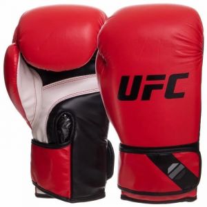 Gants d'entra&icirc;nement de boxe Pro - UFC - Rouge - 14 oz