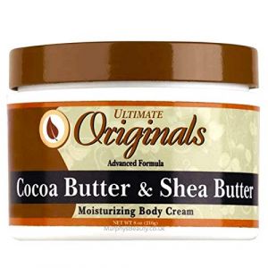 Africa's best Ultimate Organics Cocoa Butter & Shea Butter Moisturizing Body Cream - 227 g
