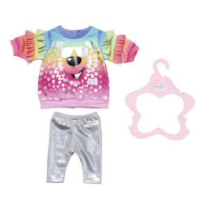 Zapf Creation Tenue pour poupées Sweat-Shirt 43 cm Accessoires pour poupée vêtements de poupée, Multicolore