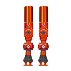 Muc-Off Tubeless Valves Big Bore Hybrid Orange 45mm