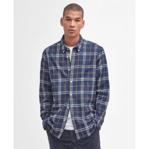 Barbour Crossfell Tailored Checked Shirt - Chemise homme Blue L