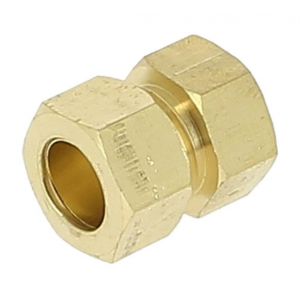 Anquier Raccord laiton a olive O12 femelle 12-17