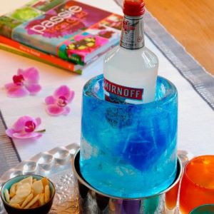 Chevalier Diffusion Rafraîchisseur de bouteille créatif Ice Cooler