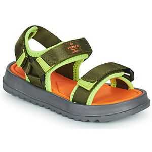 Victoria Ao&ucirc;t Rembourr&eacute; Sandales &agrave; Bandes Nylon EU 33 Khaki