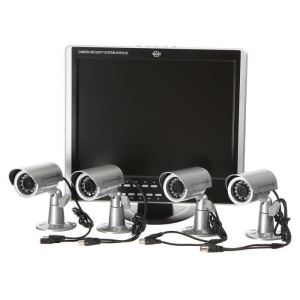 Image de Elro DVR151S - Kit de vidéosurveillance avec 4 cameras et enregistreur