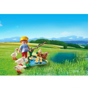 Image de Playmobil 6141 Country - Canards et oies à l'étang