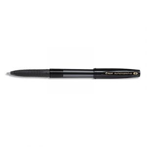 Pilot Stylo bille Super Grip G rétractable - pointe large - encre noire