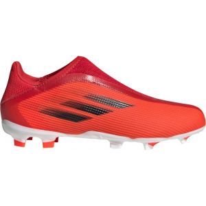 Adidas Chaussues - X Speedflow.3 Ll Fg Jr - Rouge 34