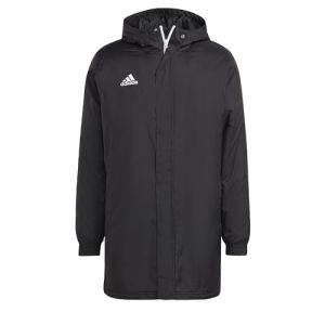 Image de Adidas Mens Jacket (Filled Heavyweight) Entrada 22 Stadium Jacket, Black, IB6076, XL