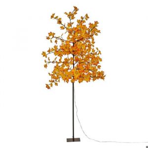 Arbre orange lumineux extérieur 300 LED blanc chaud H.200cm - Feeric lights & christmas