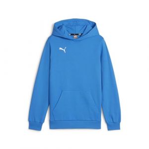 Puma Gar&ccedil;on Teamgoal Casuals Sweat &Agrave; Capuche Jr Pull, Bleu Ignite - Blanc, 140 EU