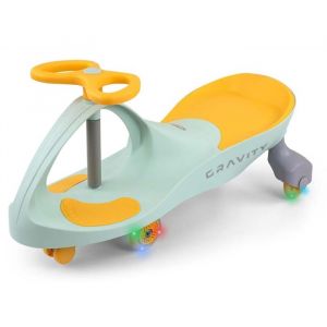 Milly Mally V&eacute;hicule &agrave; gravit&eacute; Citron Jaune