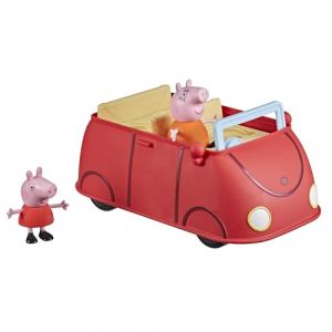Hasbro Set of figure Peppa Pig Family red car