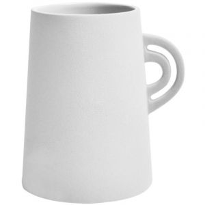 Spirella Gobelet Organic Ecru en Grès et Acacia, 300 ML, Élégant et Pratique pour Votre Salle de Bain, Design Naturel, Accessoire de Décoration Écologique et Durable, Bois