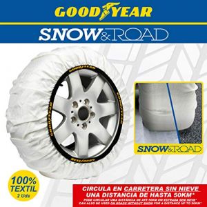 Goodyear Chaînes à neige pour voitures SNOW & ROAD (XL)