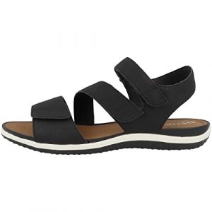 Geox D Sandal Vega, Noir, 40 EU