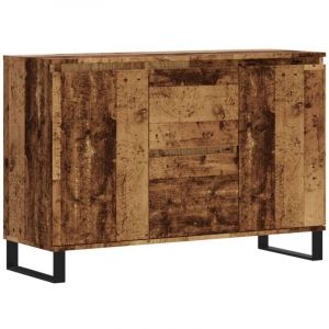 VidaXL Buffet vieux bois 104x35x70 cm bois d'ingénierie