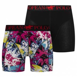 EUROPEAN POLO CHAMP Hommes Boxer-short Lot de 2 COMBO-3