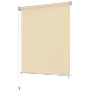 VidaXL Store roulant d'ext&eacute;rieur 240 x 230 cm Couleur cr&egrave;me