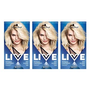 Schwarzkopf Live Intense Lightener Colour Hair Dye - Absolute Platinum 00A