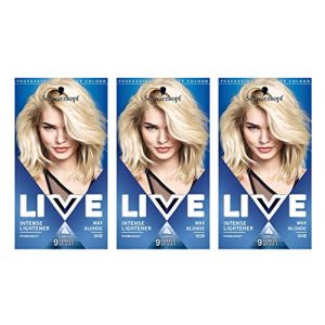 Schwarzkopf Live Intense Lightener Colour Hair Dye - Absolute Platinum 00A