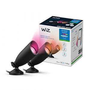 Philips lighting WiZ spot LED Ground kit de démarrage double pack