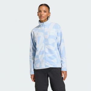 Adidas Veste molleton entièrement zippée imprimée Terrex Multi