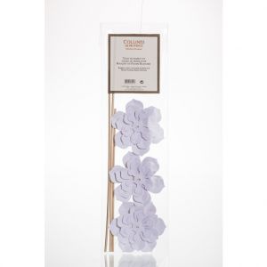 Image de Sachet Tiges de Rotin + Fleurs en papier