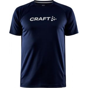 Craft Core Unify Logo Tee Men, bleu XL T-shirts course à pied